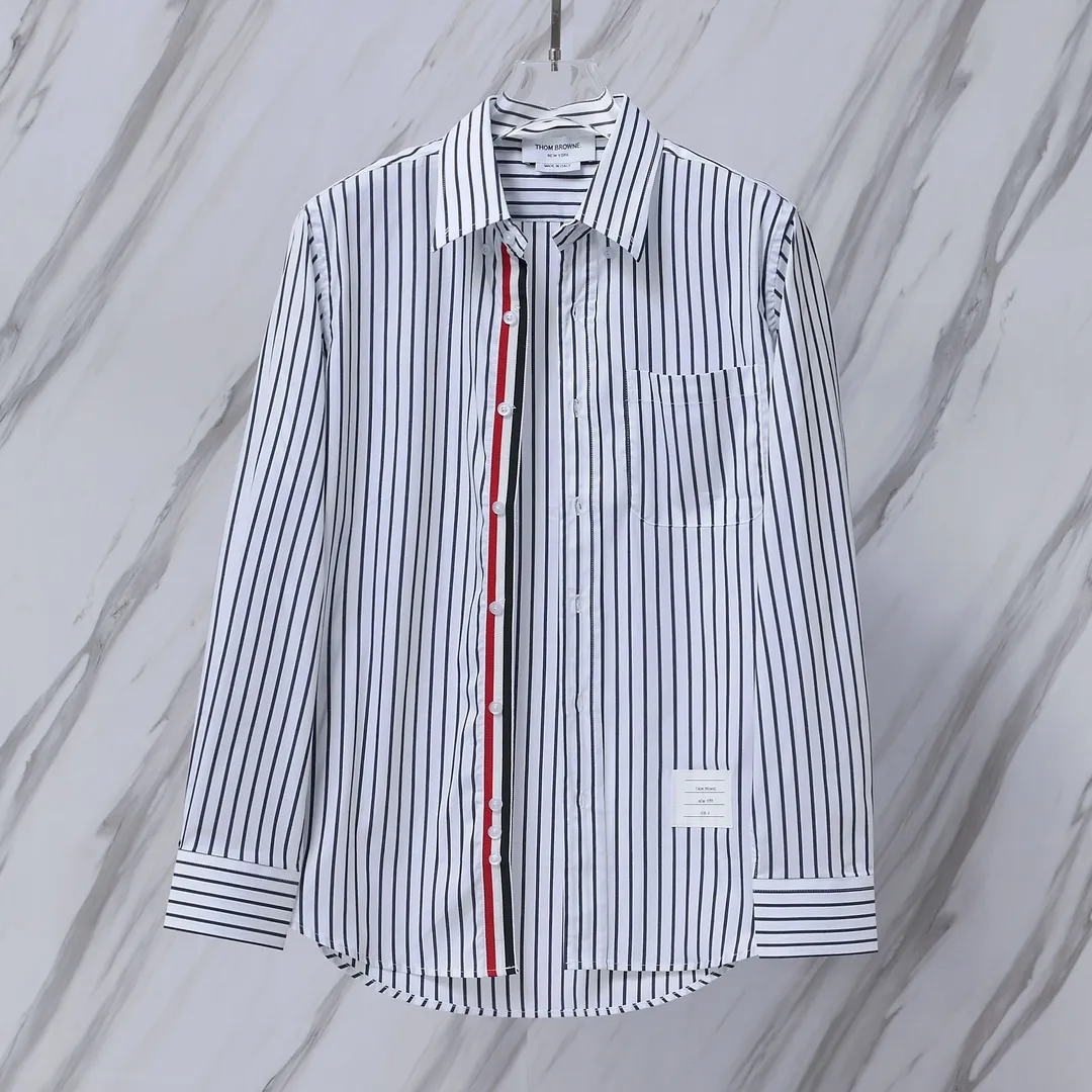 ：901B （TB ） THOM BROWNE TB Classic ， Breathable ， Authentic Same Style TB + + ：Black White Size：0/1/2/3/4